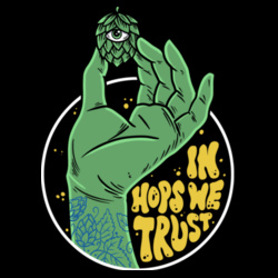 IN HOPS WE TRUST II - HOODIE Design
